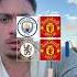 Manchester City Manchester United Chelsea Color Football Game Football Edit Goat Soccer Ronaldo