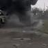 Desde El Interior De Un Tanque Ruso Atacado Por Artillería Ucraniana En El Donbass