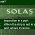 SOLAS CHAPTER 1 6 Solascertificates