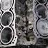 V6 Engine Refurbished Turning The New Crank Shaft Engine Lining And Rings To Be Free