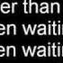 Don T Hold Back Lyrics The Sleeping