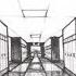 How To Draw 1 Point Perspective For Beginners A Hallway