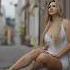 Street Fashion Style Outfit Neringakriziute Blonde Neringa Model Fashion Outfit Street