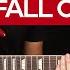 Dance Dance Guitar Tutorial Fall Out Boy Guitar Lesson Chords Lead