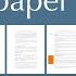 Writing A Math Research Paper Start To Finish