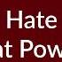 Hate By Cat Power Lyrics