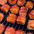 Bacon Wrapped Salmon Bites Recipe Over The Fire Cooking By Derek Wolf