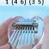 Somewhere Over The Rainbow 8key Kalimba Easy Tutorial Tabs