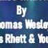 Thomas Wesley Dance With Me Ft Thomas Rhett Young Thug Lyrics Video