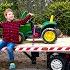 Farm Delivery With Kids Ride On Semi Truck And Trailer Tractor Forklift Educational Kid Crew