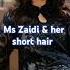 Ms Zaidi Short Hair Looks So Pretty YumnaZaidi