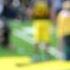Brock Mealer Leads Michigan Football Team On Field Against UConn Sept 4 2010