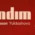 Guljaxon Yuldashova Sog Indim Audio 2022