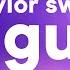 Taylor Swift August Lyrics
