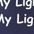 My Lighthouse Instrumental Lyric Video Key A