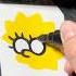 ASMR Drawing Lisa Simpson In 40 Sec