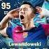 95 Lewandowski Review In EA FC 25 He S A Goal Machine Shorts Short Fc25 Eafc25 Tots Laliga