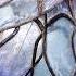 DIY Faux Stained Glass Bluebell Lamp Tiffany Style Inspired Craft