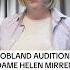 Mobland Auditions Dame Helen Mirren Funny Comedy Ireland