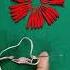 Lady Kurti Flower Pattern Beautiful Needle Work Thread Work 07