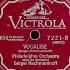 Vocalise The Philadelphia Orchestra Sergei Rachmaninoff EMG Mark Xb Oversize Gramophone