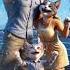 Family Selfe Time Catfamliy