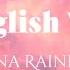 Vanna Rainelle Yad English Version Lyrics Video