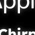 Chirp Apple IOS 17 Ringtone