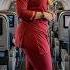 Dubai Princess Gorgeous Air Hostess Posing In The Cabin Girls Shorts Dubaiprincess Airhostess
