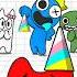 BANBAN S Horn Flip Challenge Garten Of Banban Rainbow Friends Funny Animation Shorts