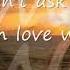 PLEASE DON T ASK ME John Farnham Lyrics