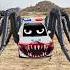 Upgrade POLICE SPIDER LEGS Monster Choochoocharles Mcqueencars Thundercartoy