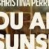 Christina Perri You Are My Sunshine Lyrics