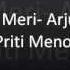 Teri Meri Arjun Ft Priti Menon