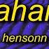 Hensonn Sahara