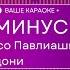 Сосо Павлиашвили Небо на ладони КАРАОКЕ МИНУС