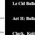 Jules Massenet Le Cid Ballet Suite Act II Ballet Music Andalouse