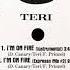 Teri I M On Fire Radio Version 1987 Promo 12