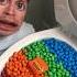 Eating Colorful Chocolate M M S Candy In Toilet Shorts Shortvideo