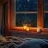 Soothing Rainfall In A Warm Bedroom Relaxing Fireplace Sounds For A Peaceful Night