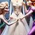 Princess ELSA RAPUNZEL Fight The Dress Princess Disney Shorts