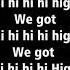 Texas Hi Lyrics