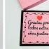 Hermosa Caja Tarjeta Hecha A Mano Father S Day Card Día Del Padre Valentine S Day Box Card Idea