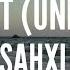 SAHXL NEGLIGENT UNPLUGGED ACOUSTIC Lyrics Video