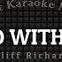 Sealed With A Kiss KARAOKE Cliff Richard