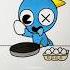 If Rainbow Friends Blue Will Cook Breakfast Funny Stop Motion Animation Shorts Youtubeshorts