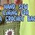 Hand Sew Lining For Our Crochet Tote Bag Crochetbag Crochetideas Crochetfun Tote