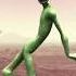 Green Alien Dance Dame Tu Cosita Challenge Shorts
