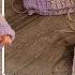 Комбинезон Розовый песок спицами часть 3 Jumpsuit Pink Sand Knitting Patterns