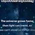 Can We See The Universe S Edge Facts Science Quotes Universe Motivation Space Chemistry
